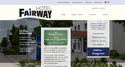 Desktop Screenshot of fairway-hotel.de